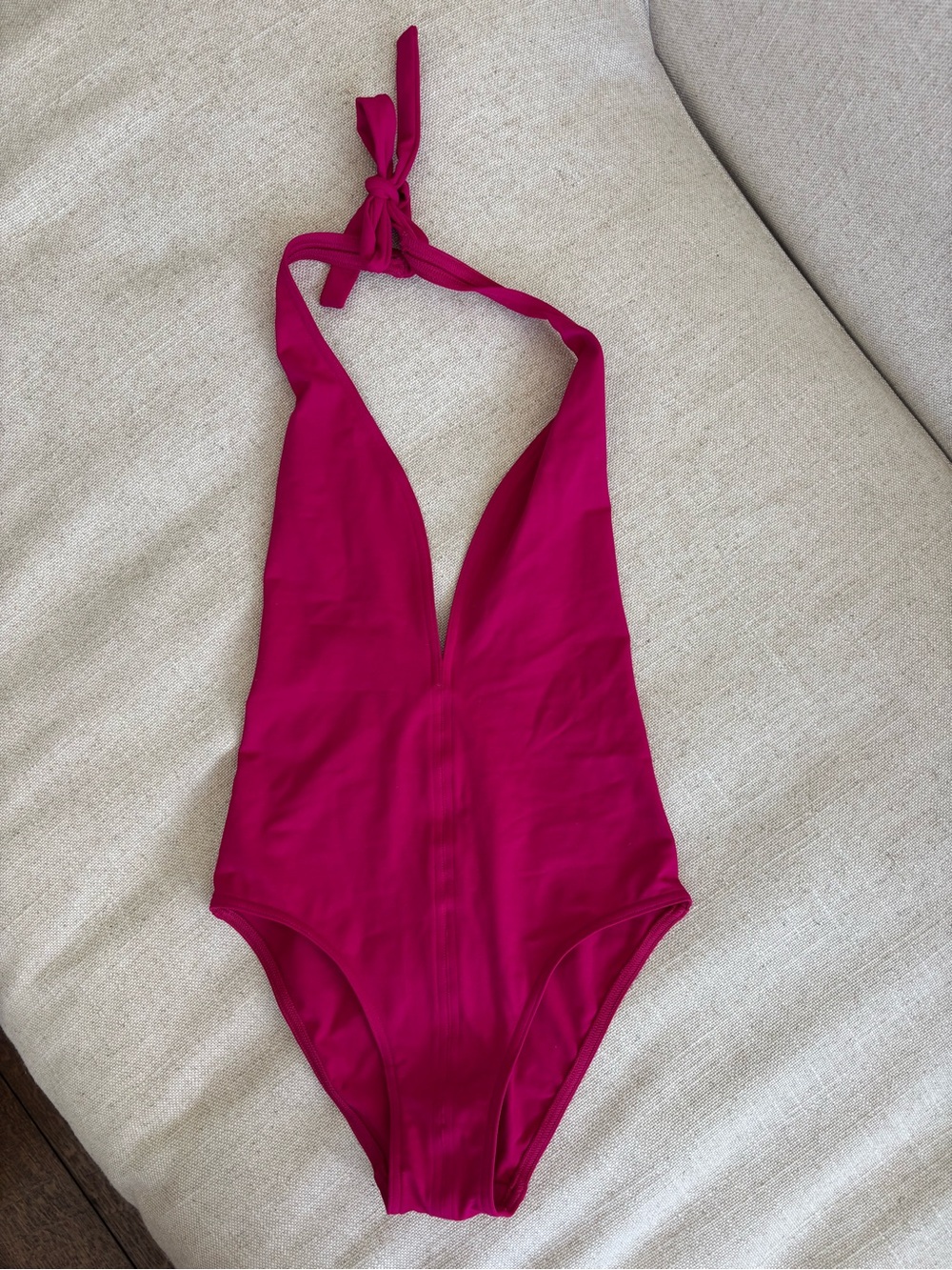 ERES Paris Deep V Plunge Halter One-Piece